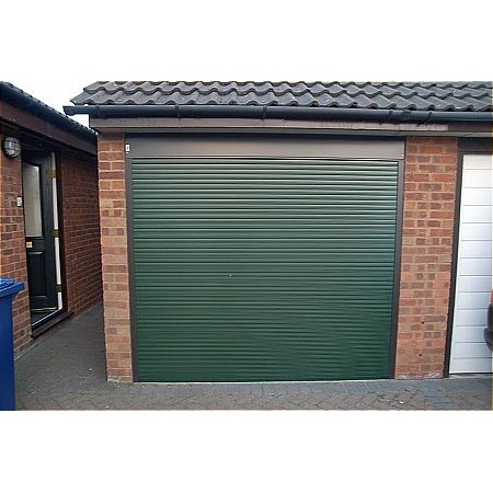 Hurricane - Alutech Roller Green Garage Door